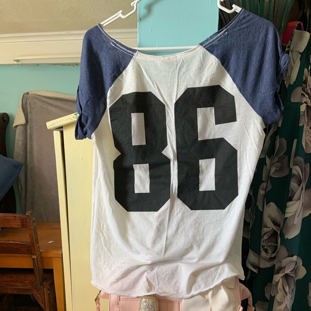 Off the shoulder crop top